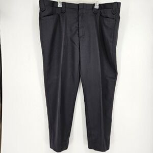 Vintage Circle S Pants Mens 48 Dark Gray Western Formal Casual‎ Polyester